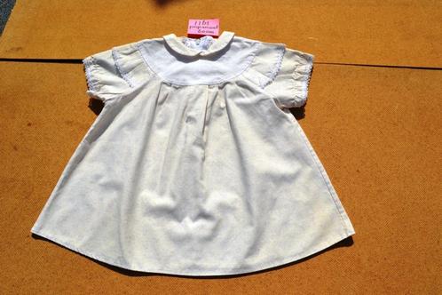 Mooi katoenen poppen jurkje uit de jaren 1960 NR 1161, Verzamelen, Poppen, Zo goed als nieuw, Kleertjes, Ophalen of Verzenden