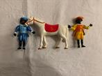 Paard amerigo en 2 zwarte pieten vintage blauw geel pakje!, Diversen, Sinterklaas, Ophalen of Verzenden, Zo goed als nieuw