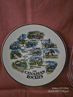 Canadese Rockies Souvenir Bordje - Vintage, Ophalen of Verzenden