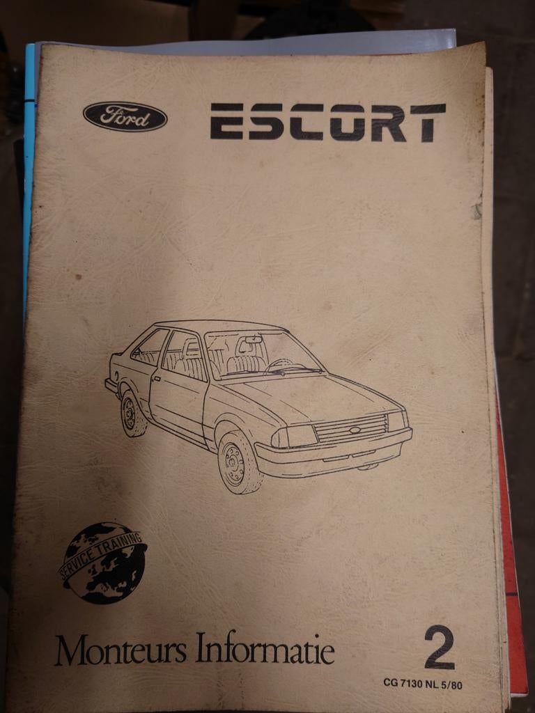 Ford Escort 1981 Monteurs Informatie Deel 1, 2 & 3, Ophalen of Verzenden