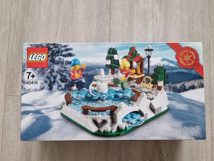 LEGO 40416 - Ice Skating Rink, Kinderen en Baby's, Speelgoed | Duplo en Lego, Nieuw, Lego, Complete set, Ophalen of Verzenden