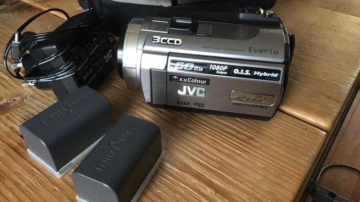 jVC EVERIO-GZ-HD5E HDD 60GB CAMCORDER FILM-VIDEO CAMERA, Audio, Tv en Foto, Videocamera's Digitaal, Zo goed als nieuw, JVC, 20x of meer