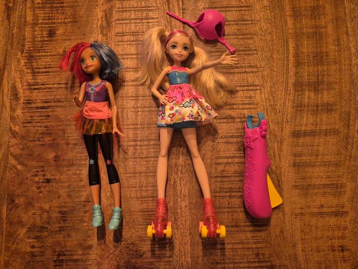 Barbie video game skating pop met vriendin, Dieren en Toebehoren, Hondenspeelgoed, Intelligentiespeelgoed, Ophalen of Verzenden