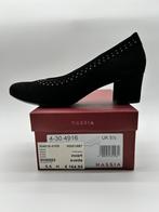 Hassia, maat 38,5 H wijdte, nieuwe zwart suède pumps ., Kleding | Dames, Schoenen, Hassia, Pumps, Verzenden, Zwart