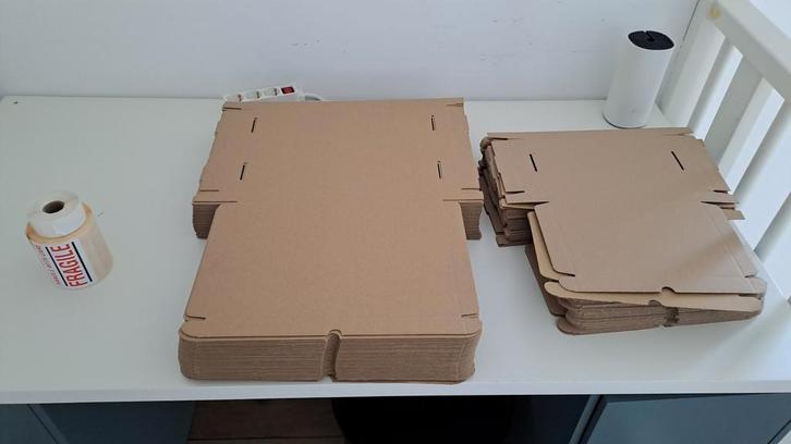 Verpakkingsmateriaal verzendmateriaal, Doe-het-zelf en Verbouw, Kratten en Dozen, Ophalen