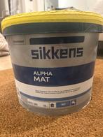 Sikkens Alpha Mat - 10L - Nieuw en ongeopend, Ophalen, Wit, Nieuw, Verf