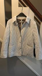 Cassani witte jas mt 40 met burberry achtige ruit voering, Kleding | Dames, Maat 38/40 (M), Ophalen of Verzenden, Wit, Zo goed als nieuw