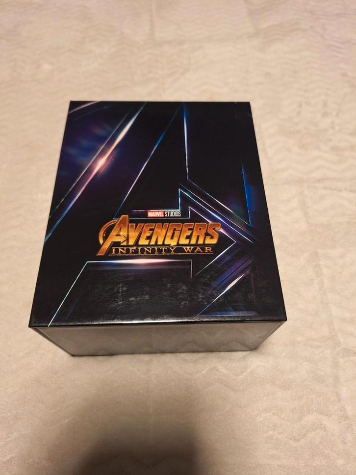 Avengers Infinity War, Blufans Exclusive, Cd's en Dvd's, Blu-ray, Zo goed als nieuw, Avontuur, 3D, Boxset, Ophalen of Verzenden