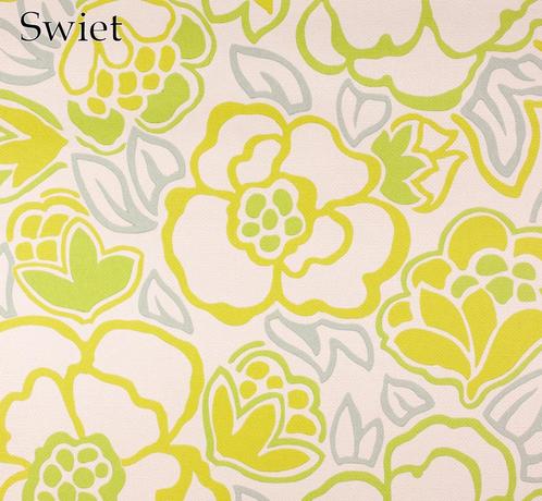 6657 Vintage retro jaren 70 bloemen behang behangpapier, Huis en Inrichting, Stoffering | Behang, Verzenden