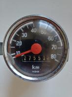 VDO 80km teller puch MV50 / tomos, Ophalen of Verzenden, Gebruikt, Overige typen