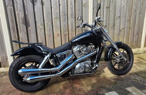 Te koop: mooi verbouwde, zwarte Honda Shadow 1100, Motoren, Motoren | Honda, Particulier, Chopper, meer dan 35 kW, Ophalen