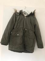 H&M parka met capouchon  groen maat 128, Meisje, H&M, Ophalen of Verzenden, Zo goed als nieuw