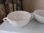 Twee Hutschenreuther Maria Theresia soeptassen weiss, Huis en Inrichting, Keuken | Servies, Verzenden, Overige typen, Zo goed als nieuw