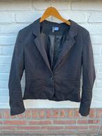 H&M zwarte blazer jasje met zakken basic tijdloos maat M 38, Ophalen of Verzenden, Zo goed als nieuw, Maat 38/40 (M), Zwart