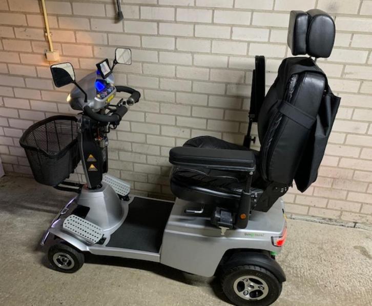 Luxe scootmobiel Quingo Toura 2 - als nieuw: 300 km gereden, Diversen, Brommobielen en Scootmobielen, Zo goed als nieuw, Quingo