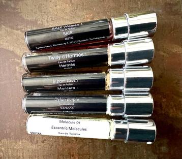 Eau de Parfum Parfumado spray 5x Niche geuren glazen flesjes beschikbaar voor biedingen