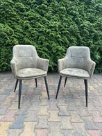 2 eetkamerstoelen in de kleur hunter, liam, feelings wonen, Huis en Inrichting, Ophalen, Gebruikt, Twee, Overige kleuren