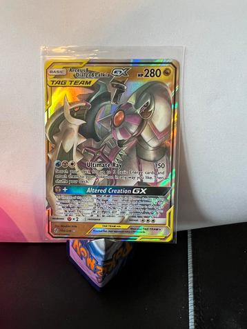 Arceus & Dialga & Palkia GX - tag team- Zeldzame Foil Kaart! beschikbaar voor biedingen
