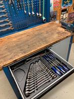 Gedore gereedschapswagen werkbank gevuld gedore bankschroef, Auto diversen, Autogereedschap, Ophalen, Gebruikt