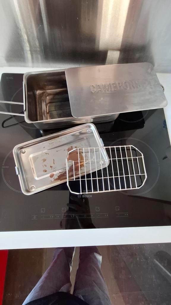 Cameron Rookoven/ Smoker- Rook je eigen vis of vlees, Huis en Inrichting, Keuken | Keukenbenodigdheden, Gebruikt, Ophalen