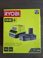 Ryobi 18V 2.0Ah accu + RC18120 lader, Ophalen of Verzenden, Nieuw