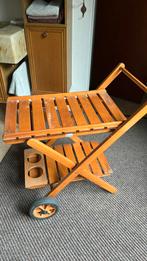 Serveer trolley, Ophalen, Gebruikt, Metaal of Aluminium, 60 cm of meer