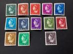 1940, kon. Wilhelmina, 332-345 (min 344), Postzegels en Munten, Postzegels | Nederland, Verzenden, T/m 1940, Postfris