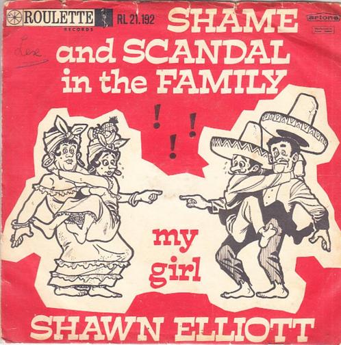 shawn elliot - shame and scandel in the family ( 1965), Cd's en Dvd's, Vinyl Singles, Single, Pop, 7 inch, Ophalen of Verzenden