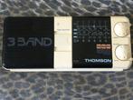 Collector's item  3BAND THOMSON draagbare radio, Audio, Tv en Foto, Radio's, Ophalen of Verzenden, Refurbished