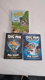 Dog Man kinderboeken + Hannes Hunebed, Ophalen of Verzenden, Zo goed als nieuw, Dav Pilkey, Fictie algemeen