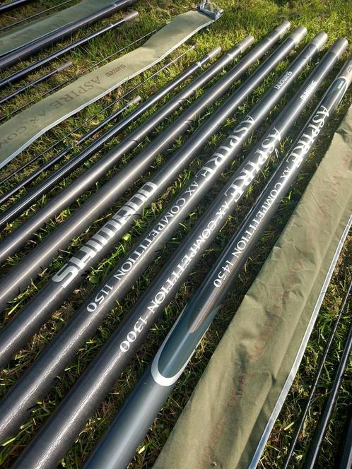 Shimano Aspire AX Competition vaste hengel/pack >> 14.5 m, Watersport en Boten, Hengelsport | Witvissen, Zo goed als nieuw, Vaste hengel