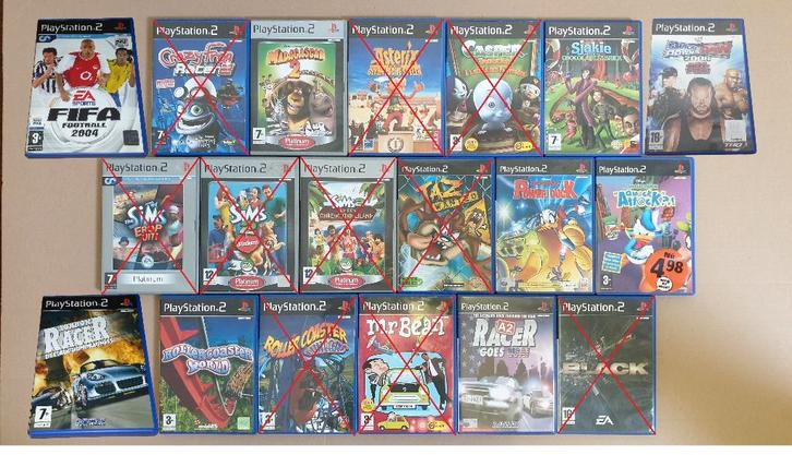 Playstation 2 games, Spelcomputers en Games, Games | Sony PlayStation 2, Zo goed als nieuw, Overige genres, 1 speler, Vanaf 3 jaar
