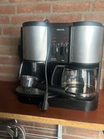 Krups Koffiezetapparaat - Espresso & Filter, Witgoed en Apparatuur, Koffiezetapparaten, Afneembaar waterreservoir, Gebruikt, Gemalen koffie