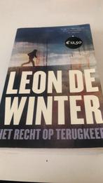 Leon de Winter - Het recht op terugkeer, Ophalen of Verzenden, Zo goed als nieuw, Leon de Winter, Nederland
