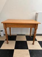 Antiek beuken tafeltje, Ophalen, Gebruikt, 50 tot 100 cm, Antiek - over de 100 jaar oud