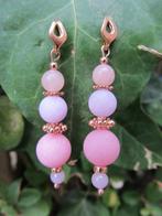 Oorbellen Leonie jade mat-glanzend steker rosegold, Ophalen, Nieuw