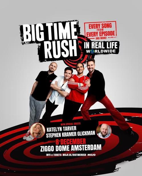 4x Big Time Rush Staanplaatsen 9 december 2025 Ziggo Dome, Tickets en Kaartjes, Evenementen en Festivals, Drie personen of meer