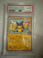 Pikachu Poncho 2015 XY Promo PSA 10 203/XY-P, Hobby en Vrije tijd, Verzamelkaartspellen | Pokémon, Ophalen of Verzenden, Zo goed als nieuw