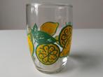 2x vintage limonadeglaasjes, Glas of Glazen, Ophalen of Verzenden, Overige stijlen, Glas