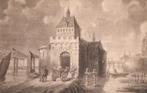 Omstreeks 1560 de Schiedamsche Poort. zie tekst  op  kaart, Ophalen of Verzenden, Voor 1920, Ongelopen, Zuid-Holland