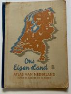 Schoolatlas Nederland 1948 - Bakker & Rusch, Gelezen, Overige atlassen, Ophalen of Verzenden, 1800 tot 2000