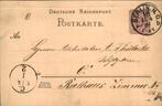 Duitse Rijk - 5x postwaardestukken - 1889/1937, Postzegels en Munten, Ophalen of Verzenden, Overige typen