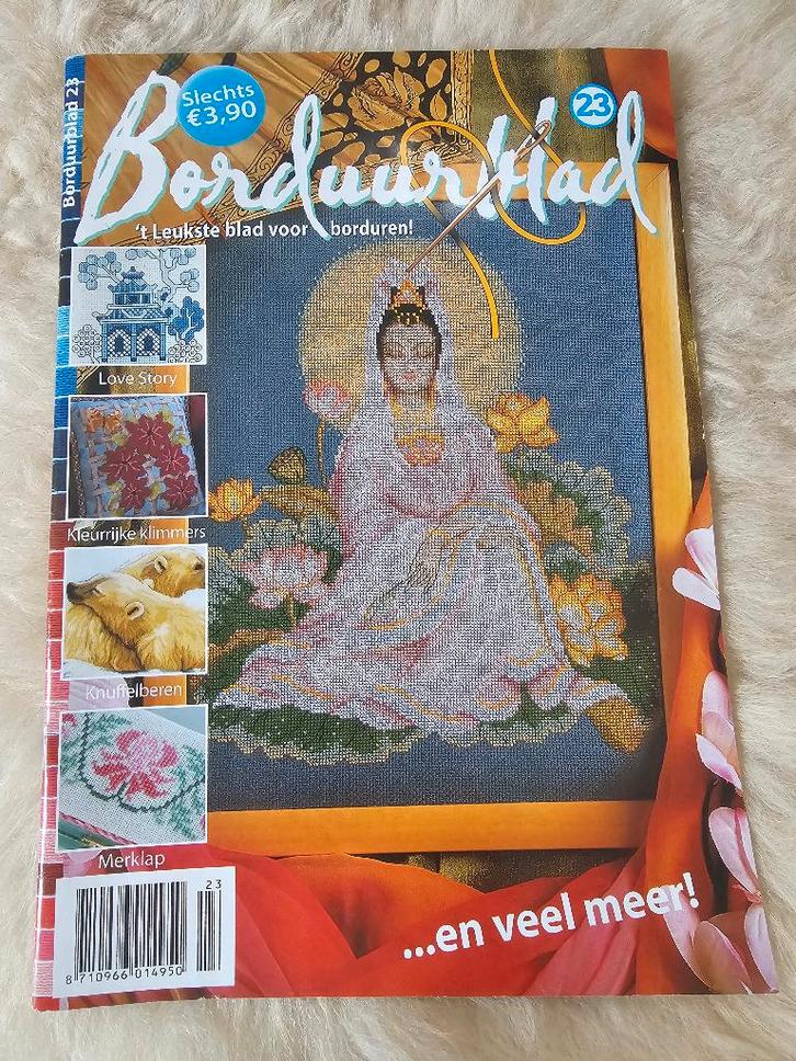 Borduurblad nr. 23 NIEUW, Boeken, Tijdschriften en Kranten, Nieuw, Damesbladen, Ophalen of Verzenden