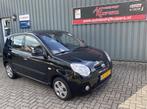Kia Picanto 1.0 Seven Airco.Electr.pakketAudio (bj 2010), Stof, Zwart, 4 cilinders, 400 kg