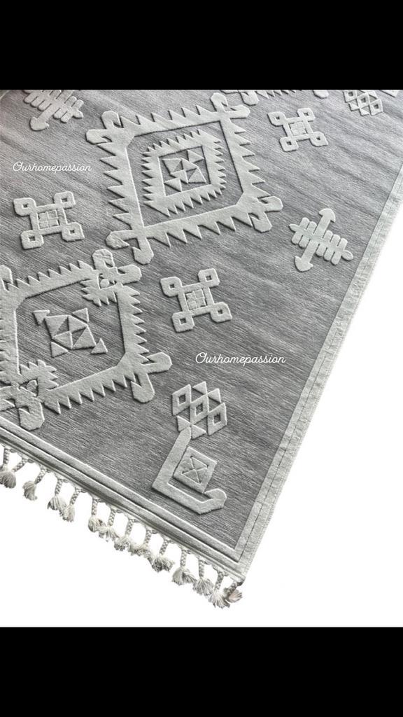 JAPANDI VLOERKLEDEN TAUPE BEIGE GRIJS WIT BERBER VLOERKLEED, Huis en Inrichting, Stoffering | Tapijten en Kleden, Nieuw, 200 cm of meer