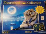 Clementoni Fluorescent Tijger Puzzel 1000 stukjes, Ophalen, 500 t/m 1500 stukjes, Zo goed als nieuw, Legpuzzel