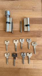 Cilindersloten, Doe-het-zelf en Verbouw, Ophalen of Verzenden, Zo goed als nieuw, Rvs, Slot