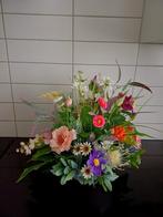 Prachtige zijden bloemen boeket nieuw, Ophalen of Verzenden, Nieuw