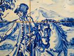 Tegeltableau Nuno Oliveira dressuurinstructeur te paard, Antiek en Kunst, Antiek | Wandborden en Tegels, Ophalen of Verzenden