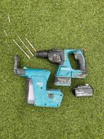 Makita DHR242 Set - Boorhamer met stofafzuiging, Doe-het-zelf en Verbouw, Gereedschap | Boormachines, Gebruikt, Boor- en/of Breekhamer
